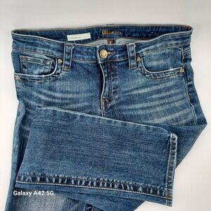 Kut from the Kloth Straight Leg Jeans Medium Wash Blue SP001MC5 Womens Size 2